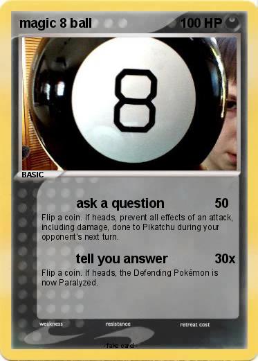 Pokemon magic 8 ball