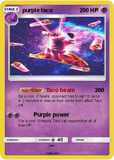 Pokemon purple taco