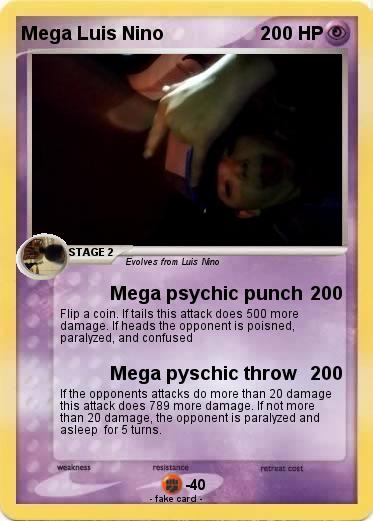 Pokemon Mega Luis Nino