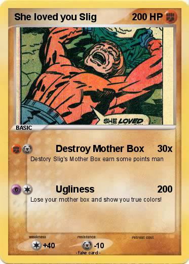 Pokemon She loved you Slig