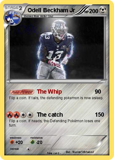 Pokemon Odell Beckham Jr