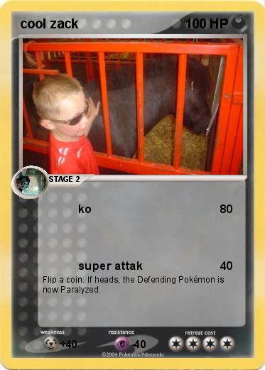Pokemon cool zack