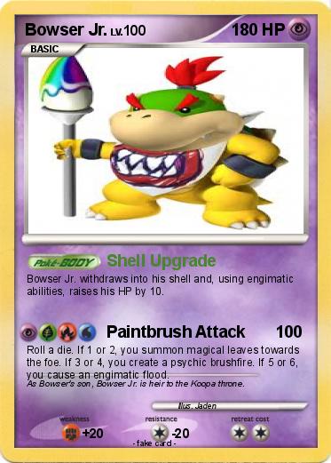 Pokemon Bowser Jr.