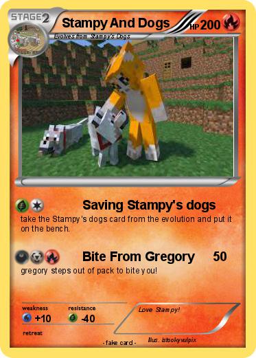 Pokemon Stampy And Dogs