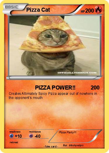Pokemon Pizza Cat