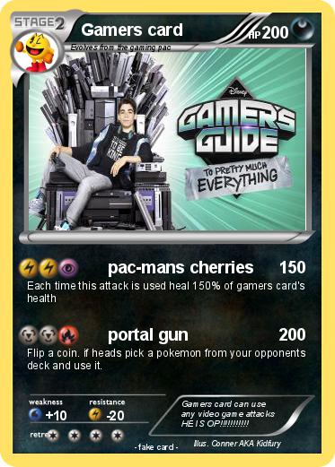 Pokemon Gamers card