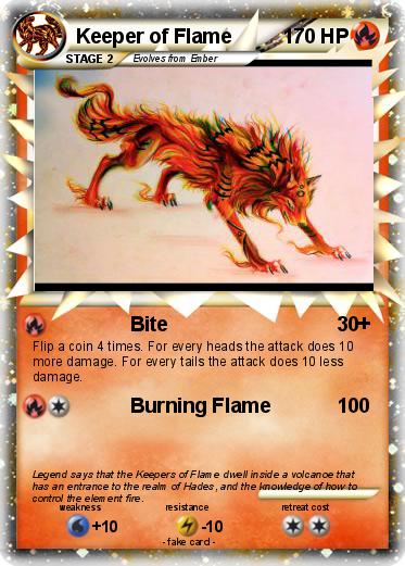 Pokemon Keeper of Flame