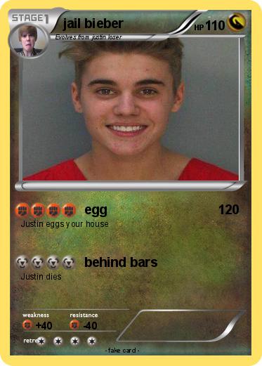 Pokemon jail bieber