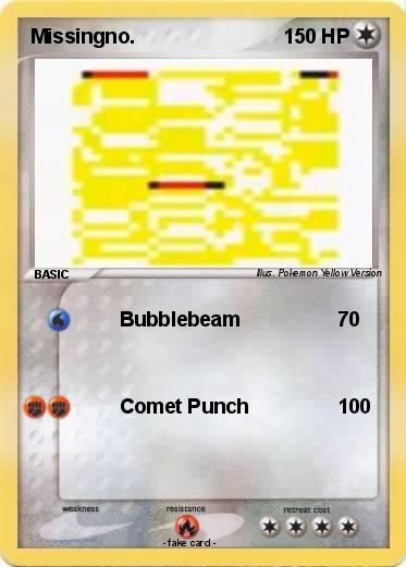 Pokemon Missingno.