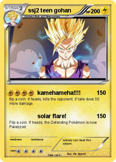 Pokemon ssj2 teen gohan