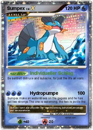 Pokemon Sumpex