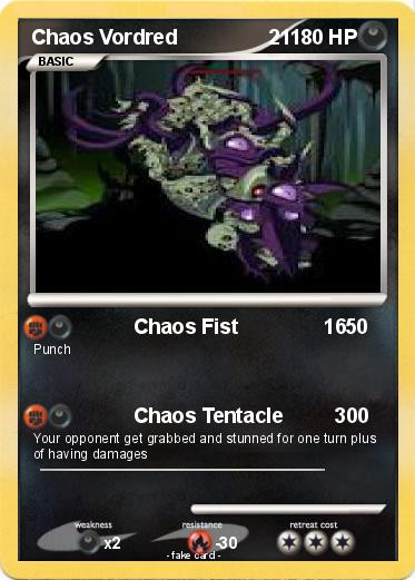 Pokemon Chaos Vordred                21