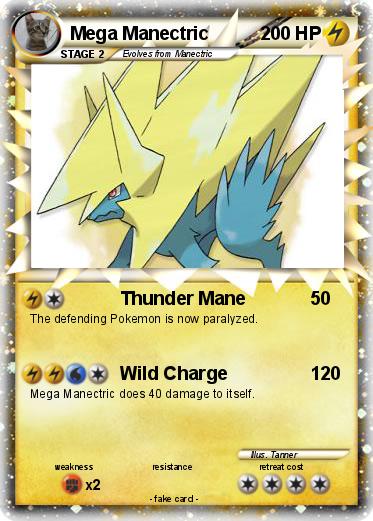 Pokemon Mega Manectric