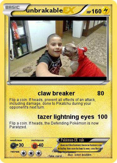 Pokemon unbrakable