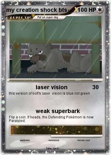Pokemon my creation shock bts