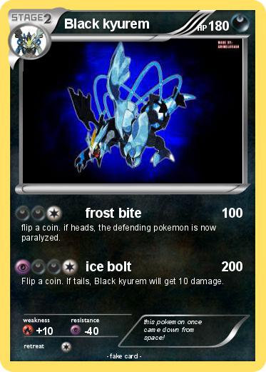 Pokemon Black kyurem