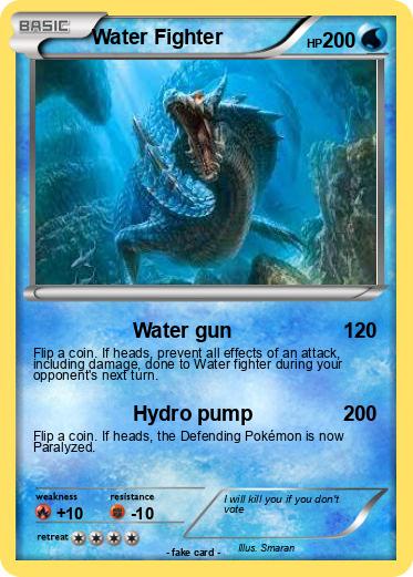Pokemon Water Fighter