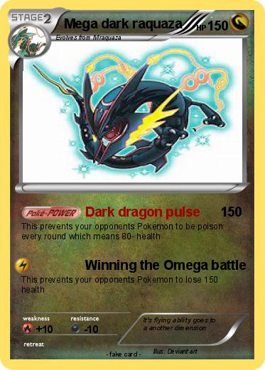 Pokemon Mega dark raquaza