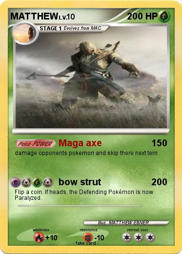 Pokemon MATTHEW