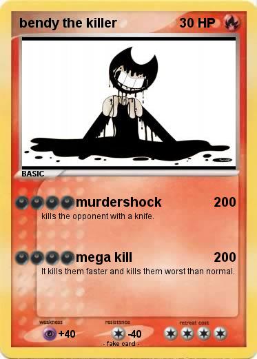Pokemon bendy the killer