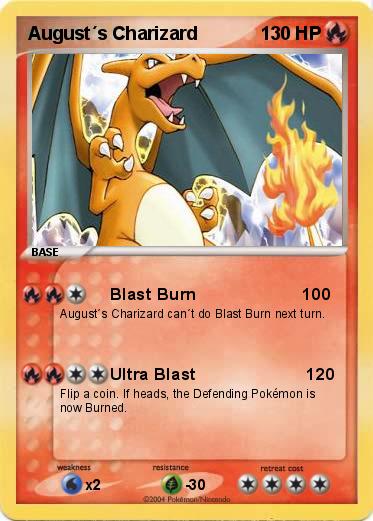 Pokemon August´s Charizard