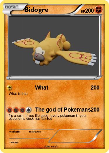 Pokemon Bidogre