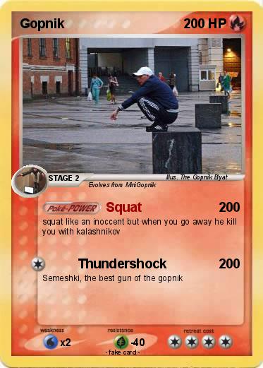 Pokemon Gopnik