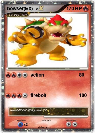 Pokemon bowser(EX)