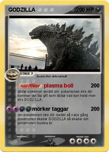 Pokemon GODZILLA