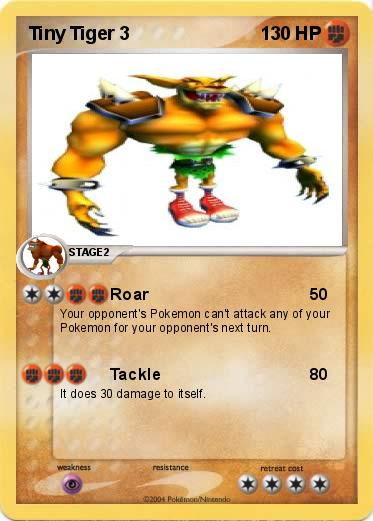 Pokemon Tiny Tiger 3