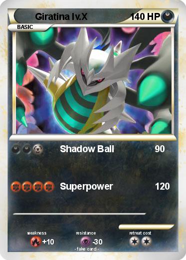 Pokemon Giratina lv.X
