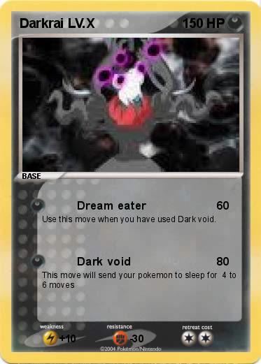 Pokemon Darkrai LV.X