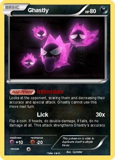 Pokemon Ghastly
