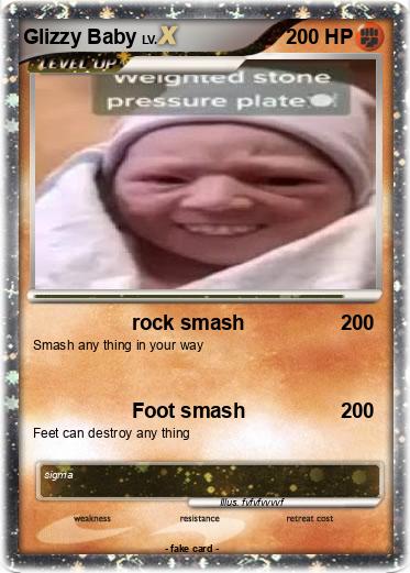 Pokemon Glizzy Baby
