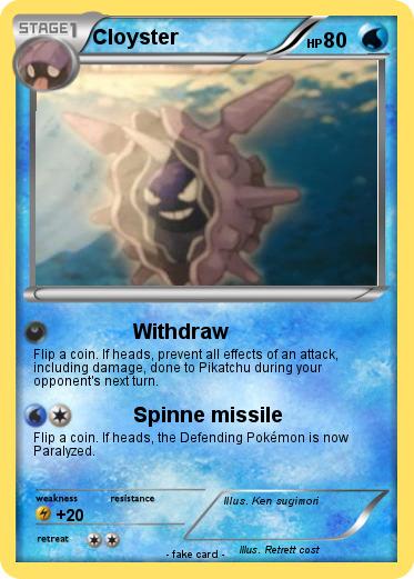Pokemon Cloyster