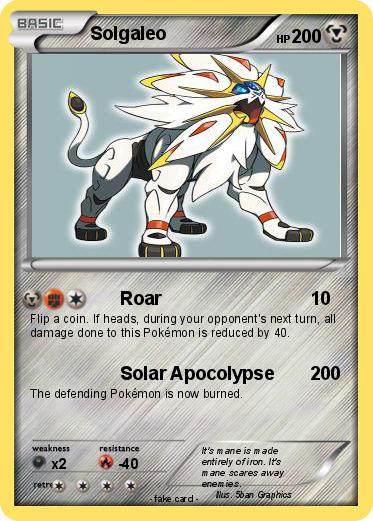 Pokemon Solgaleo