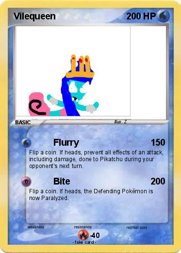 Pokemon Vilequeen