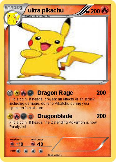 Pokemon ultra pikachu