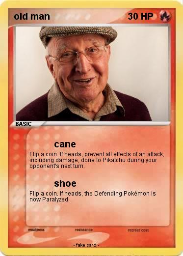 Pokemon old man