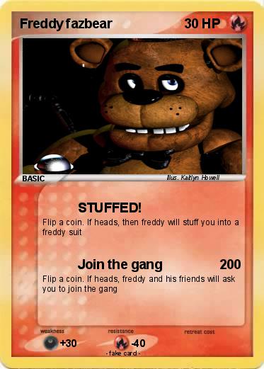 Pokemon Freddy fazbear