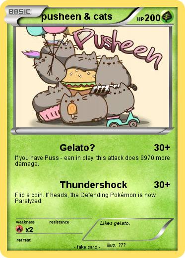Pokemon pusheen & cats