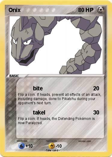Pokemon Onix