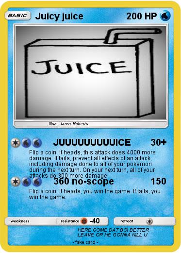 Pokemon Juicy juice