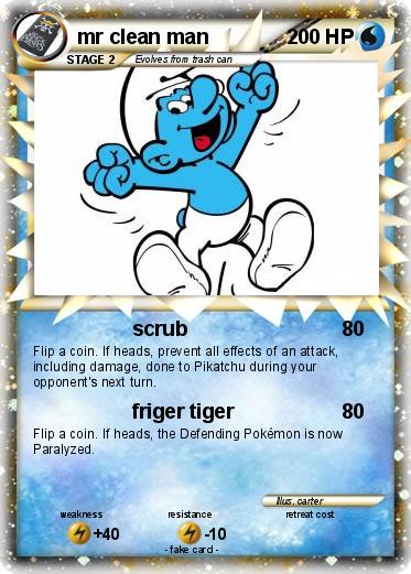 Pokemon mr clean man
