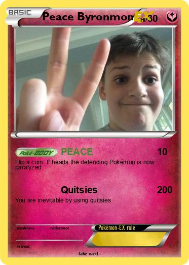 Pokemon Peace Byronmon