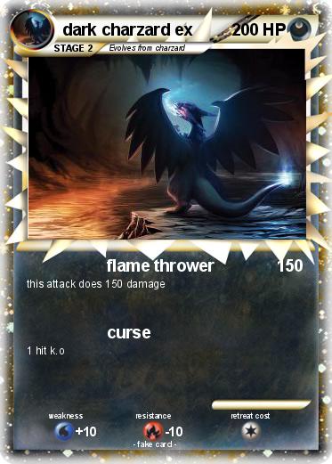 Pokemon dark charzard ex