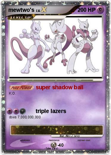 Pokemon mewtwo's
