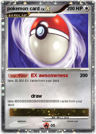 Pokemon pokemon card