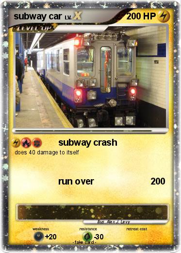 Pokemon subway car