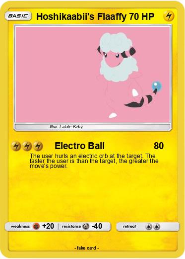 Pokemon Hoshikaabii's Flaaffy